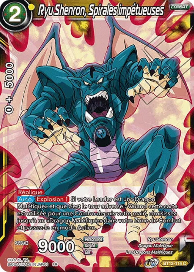 Ryu Shenron, Spirales impétueuses : BT12-114 C