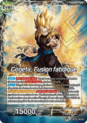 Son Goku et Vegeta // Gogeta, Fusion fatidique : BT12-122 UC