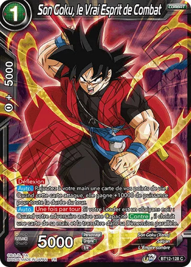 Son Goku, le Vrai Esprit de Combat : BT12-128 C