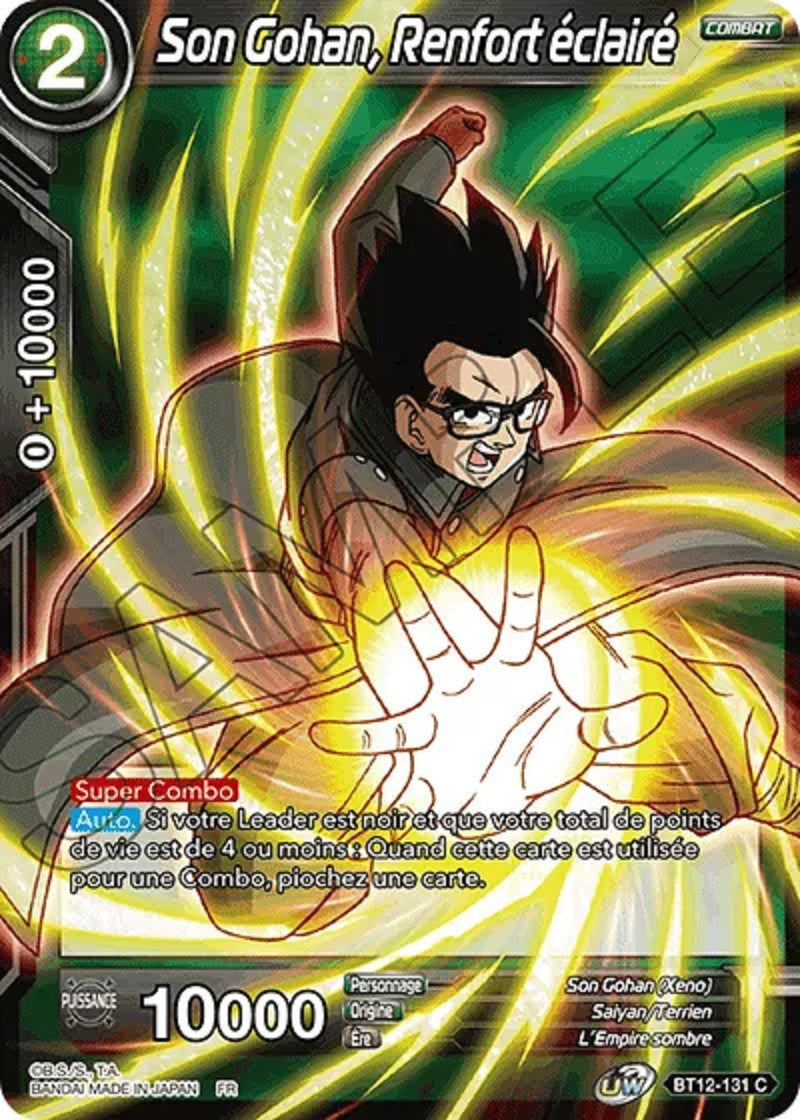 Son Gohan, Renfort éclairé : BT12-131 C
