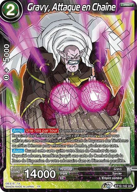 Gravy, Attaque en Chaîne : BT12-142 UC