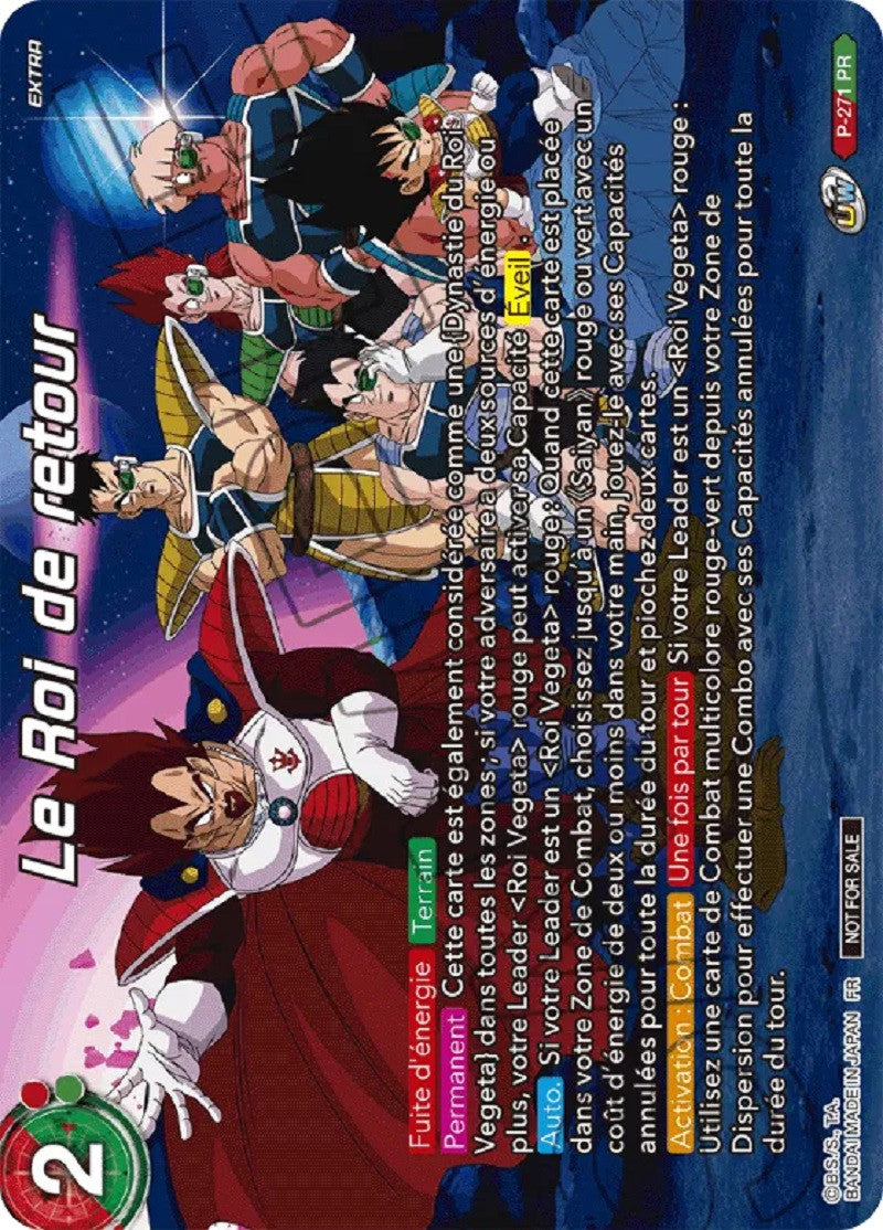 Le Roi de retour : P-271 PR