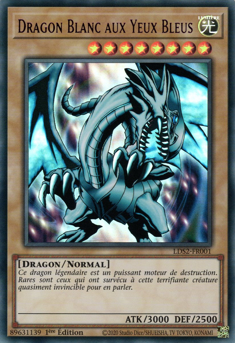 Dragon Blanc aux Yeux Bleus : LDS2-FR001 UR (Violet)