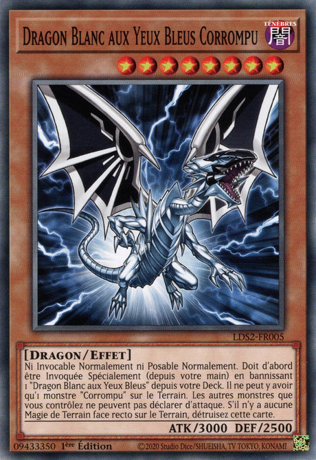 Dragon Blanc aux Yeux Bleus Corrompu : LDS2-FR005 C