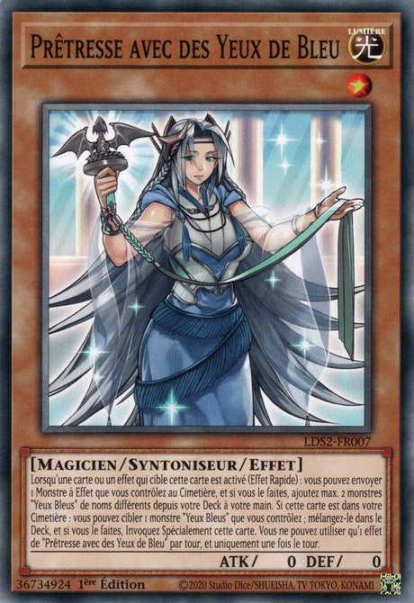 Prêtresse avec des Yeux de Bleu : LDS2-FR007 C
