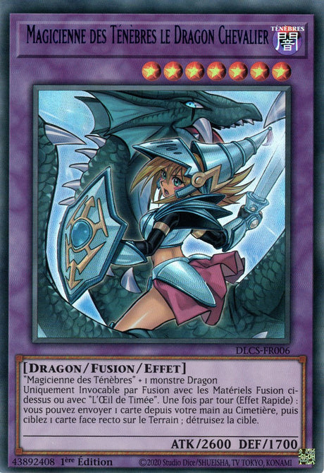 DLCS-FR006B Magicienne des Ténèbres le Dragon Chevalier V2 (Bleu)