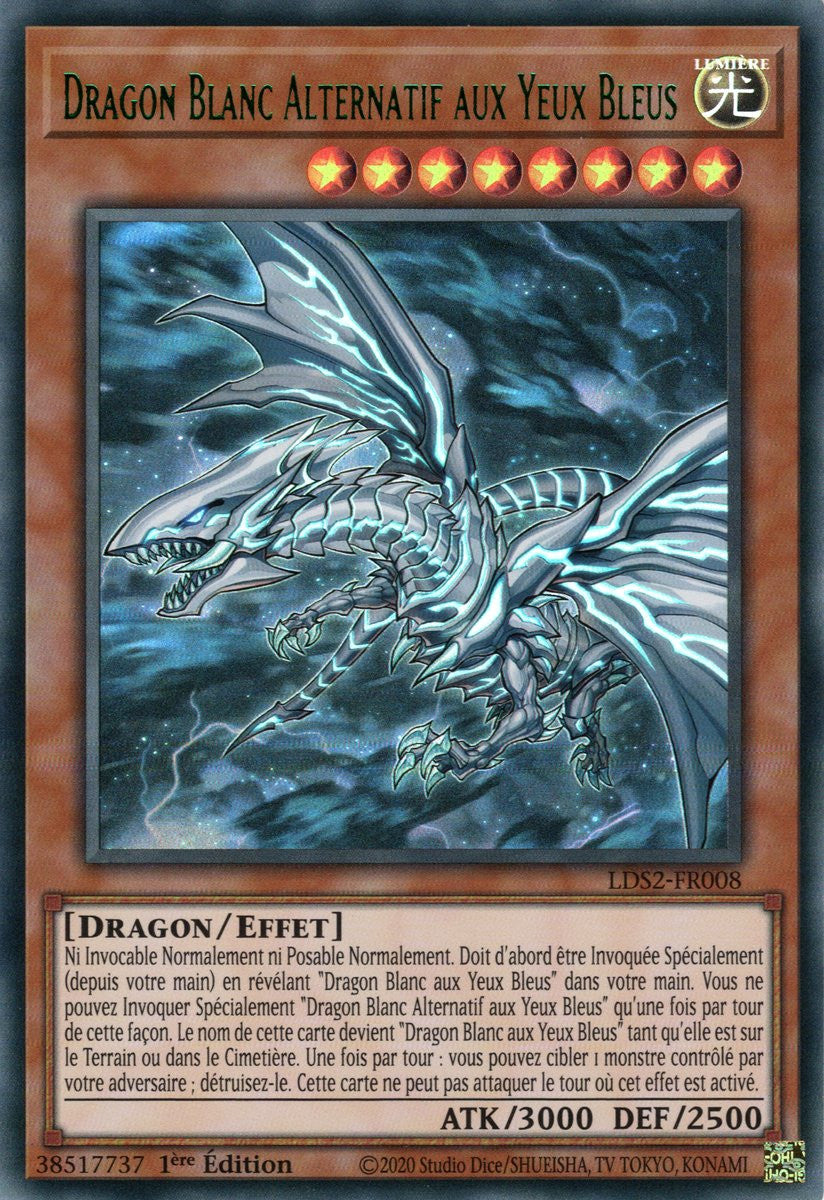 Dragon Blanc Alternatif aux Yeux Bleus : LDS2-FR008 UR (Vert)