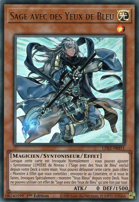 Sage avec des Yeux de Bleu : LDS2-FR011 UR (Doré)