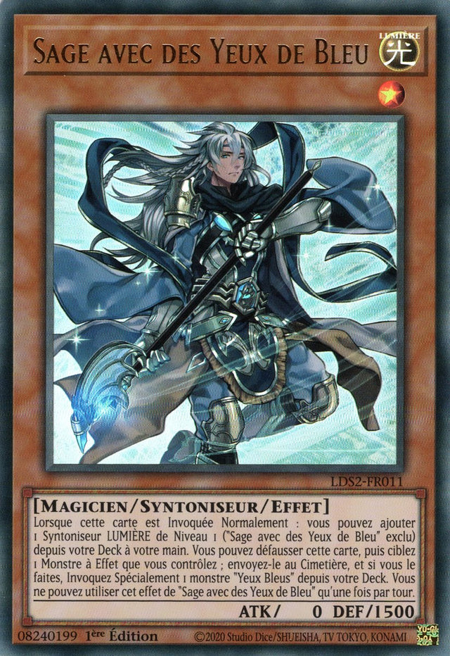 Sage avec des Yeux de Bleu : LDS2-FR011 UR (Doré)