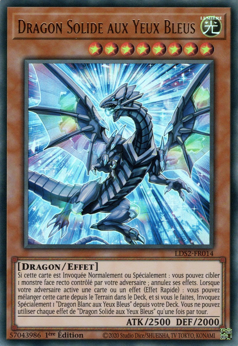 Dragon Solide aux Yeux Bleus : LDS2-FR014 UR (Doré)