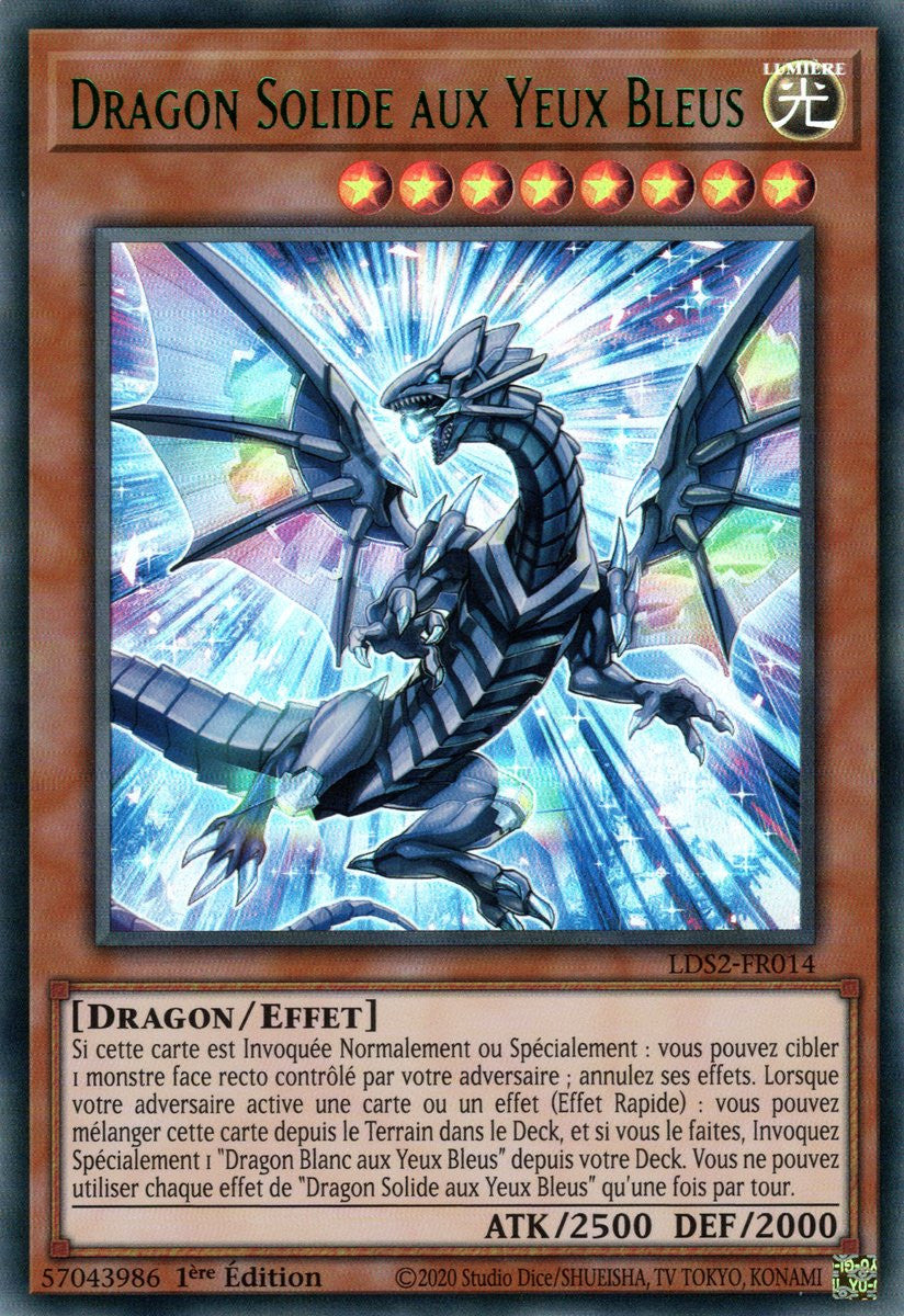 Dragon Solide aux Yeux Bleus : LDS2-FR014 UR (Vert)