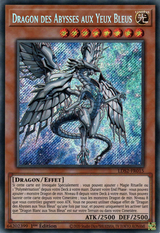 Dragon des Abysses aux Yeux Bleus : LDS2-FR015 SE