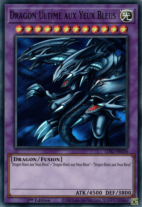 Dragon Ultime aux Yeux Bleus : LDS2-FR018 UR (Violet)