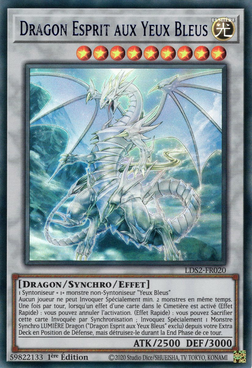 Dragon Esprit aux Yeux Bleus : LDS2-FR020 UR (Bleu)