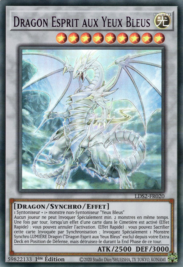 Dragon Esprit aux Yeux Bleus : LDS2-FR020 UR (Violet)