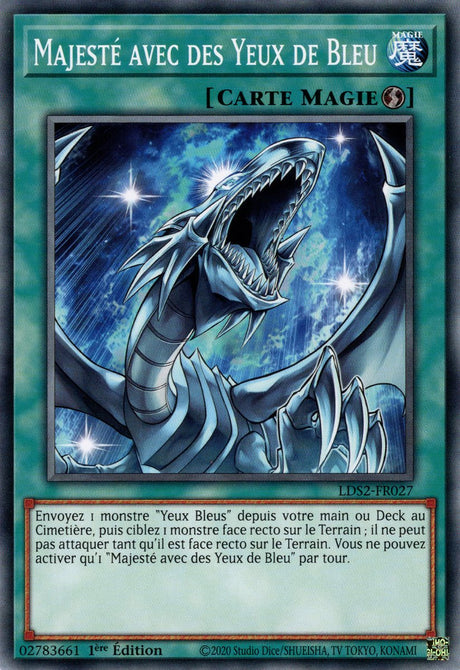 Majesté avec des Yeux de Bleu : LDS2-FR027 C