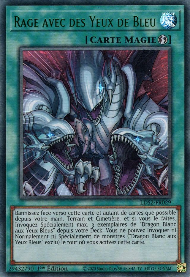 Rage avec des Yeux de Bleu : LDS2-FR029 UR (Vert)