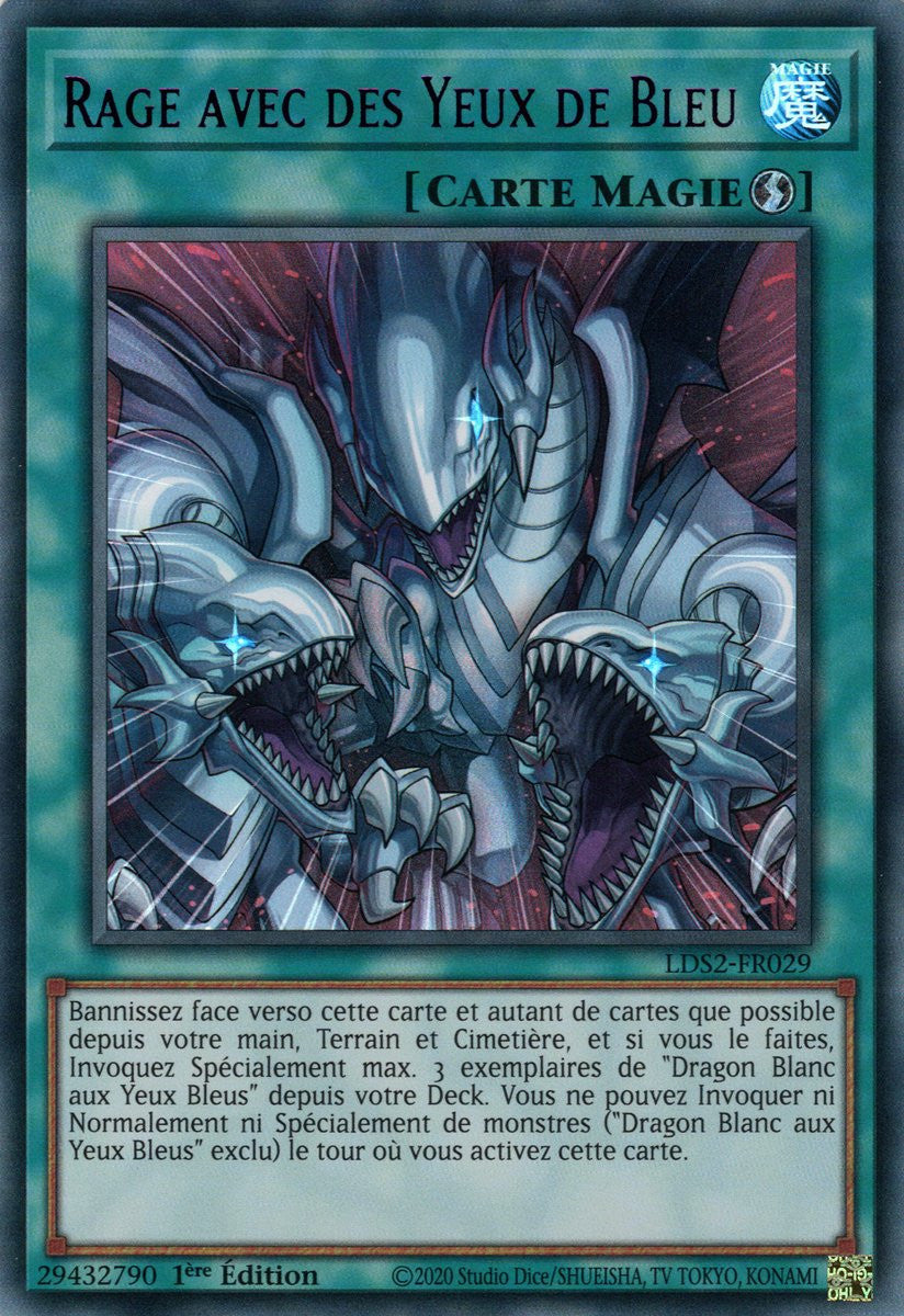 Rage avec des Yeux de Bleu : LDS2-FR029 UR (Violet)