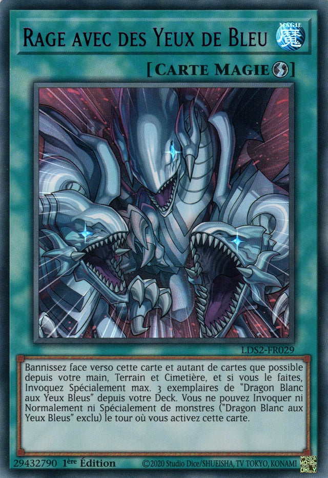 Rage avec des Yeux de Bleu : LDS2-FR029 UR (Violet)