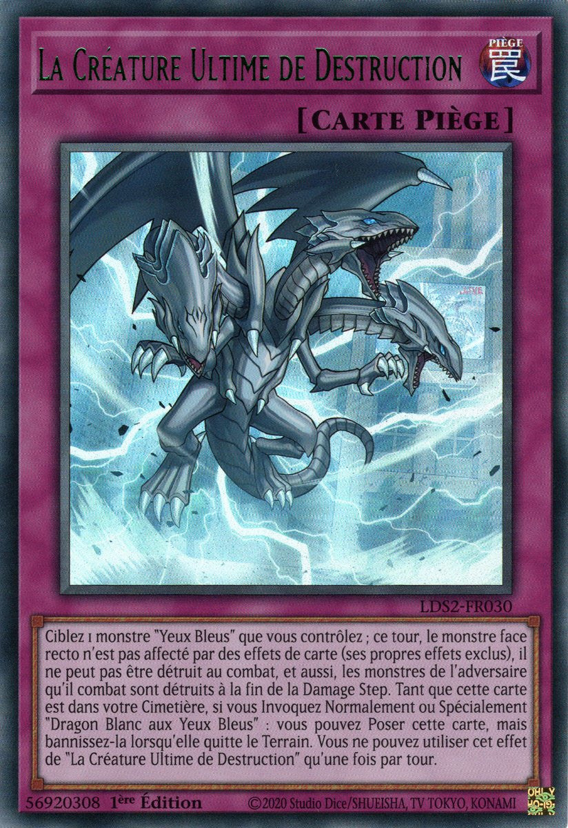 La Créature Ultime de Destruction : LDS2-FR030 UR (Vert)