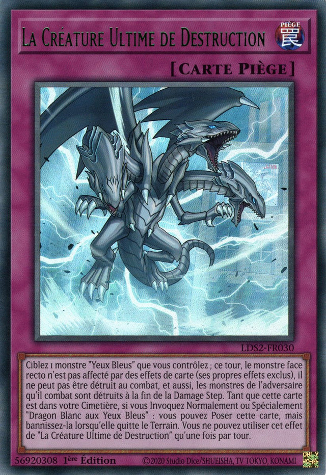 La Créature Ultime de Destruction : LDS2-FR030 UR (Vert)