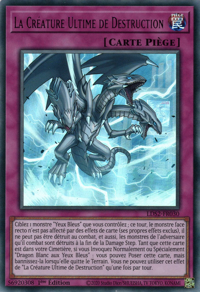 La Créature Ultime de Destruction : LDS2-FR030 UR (Violet)