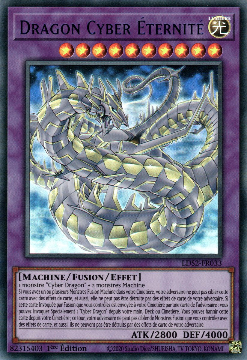 Dragon Cyber Éternité : LDS2-FR033 UR (Bleu)