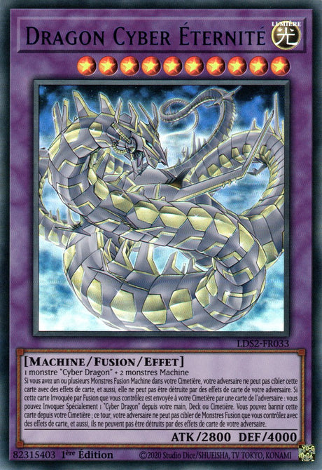 Dragon Cyber Éternité : LDS2-FR033 UR (Bleu)
