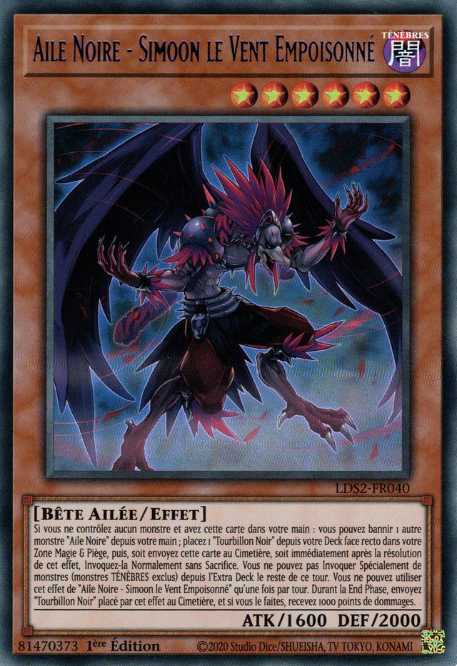 Aile Noire - Simoon le Vent Empoisonné : LDS2-FR040 UR (Bleu)
