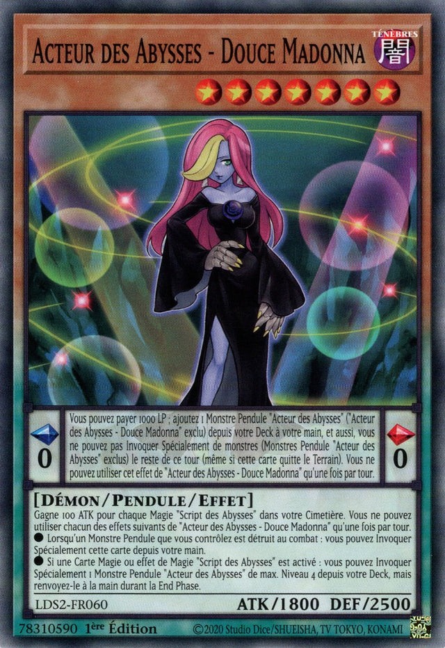 Acteur des Abysses - Douce Madonna : LDS2-FR060 C