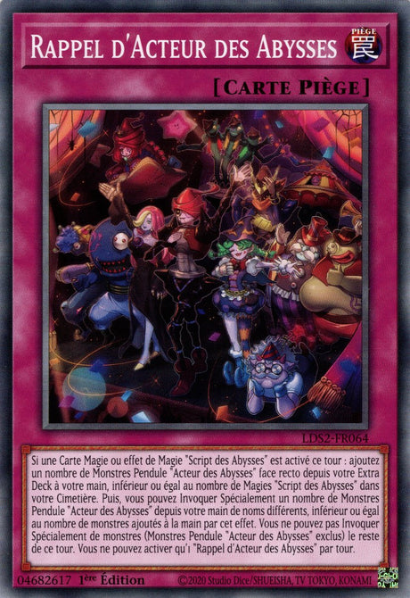 Rappel d'Acteur des Abysses : LDS2-FR064 C
