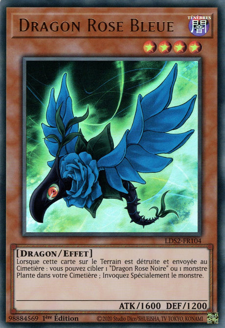 Dragon Rose Bleue : LDS2-FR104 UR (Doré)