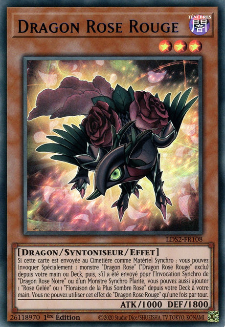 Dragon Rose Rouge : LDS2-FR108 UR (Bleu)