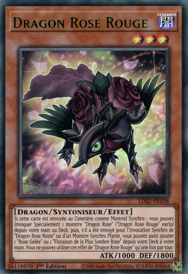 Dragon Rose Rouge : LDS2-FR108 UR (Vert)