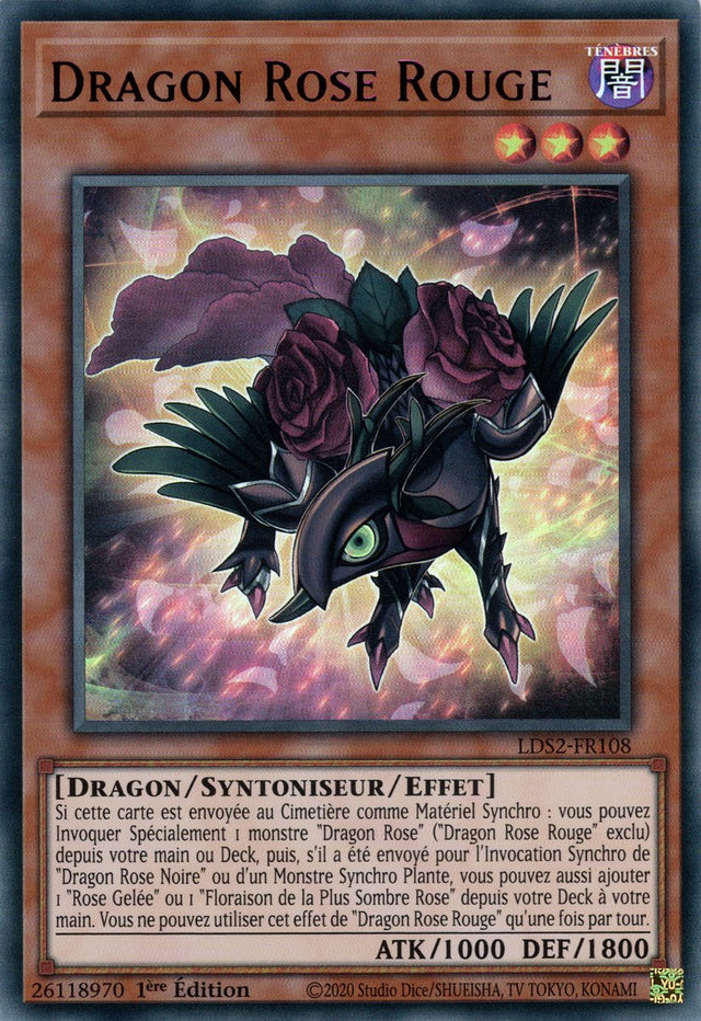 Dragon Rose Rouge : LDS2-FR108 UR (Violet)