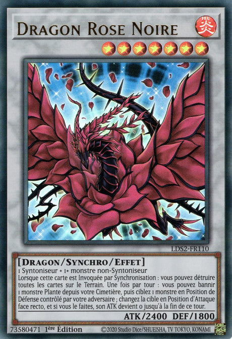 Dragon Rose Noire : LDS2-FR110 UR (Doré)