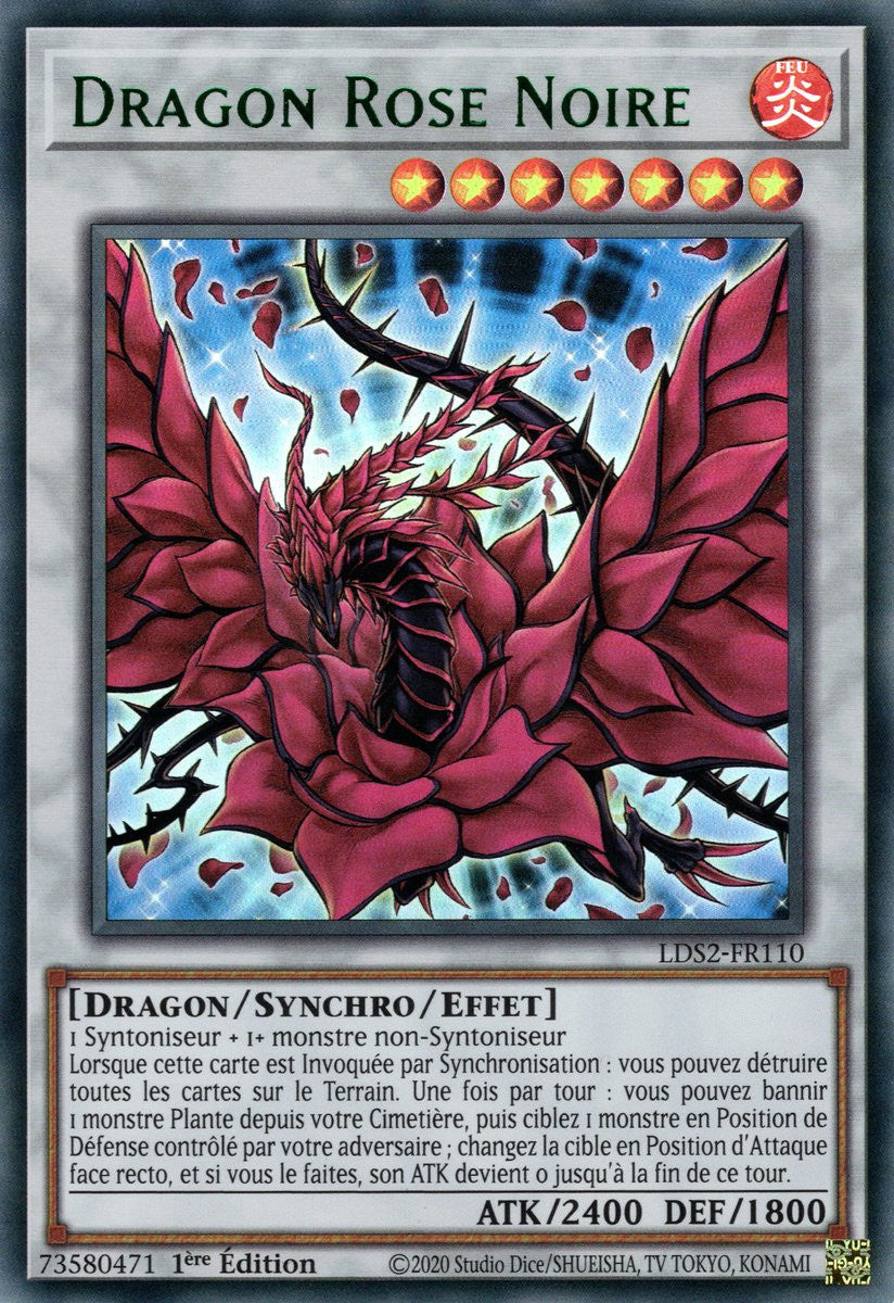Dragon Rose Noire : LDS2-FR110 UR (Vert)