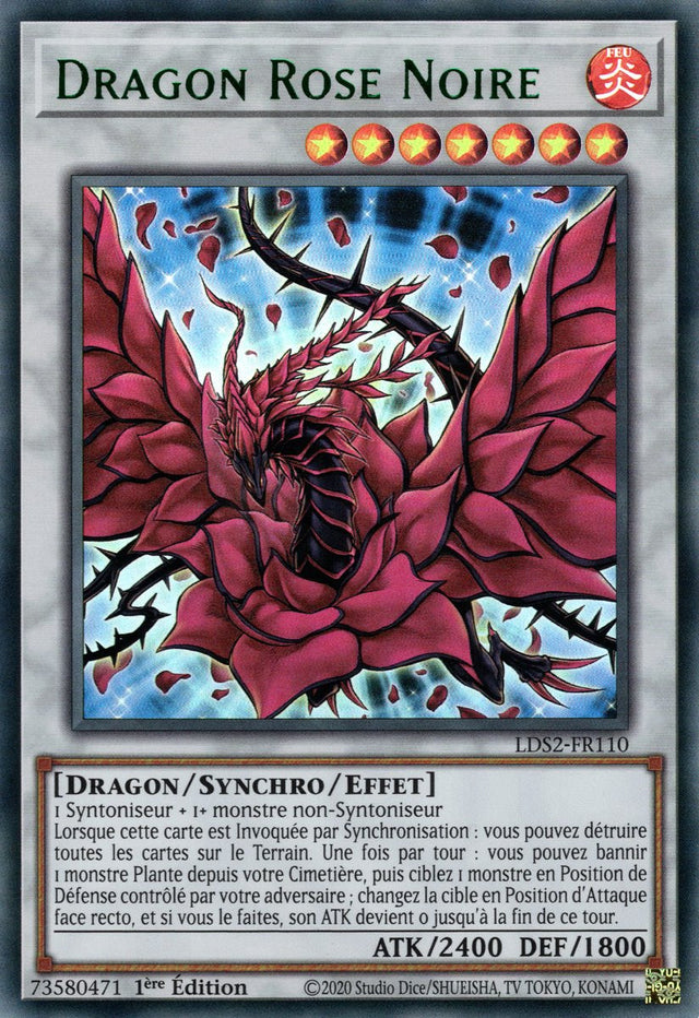 Dragon Rose Noire : LDS2-FR110 UR (Vert)