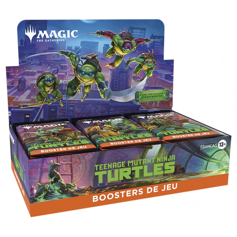 Magic The Gathering - Display 30 Boosters de Jeu : TMT : Teenage Mutant Ninja Turtles (Les Tortues Ninja) - DracauGames