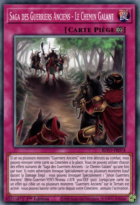 Saga des Guerriers Anciens - Le Chemin Galant : BLVO-FR074 C