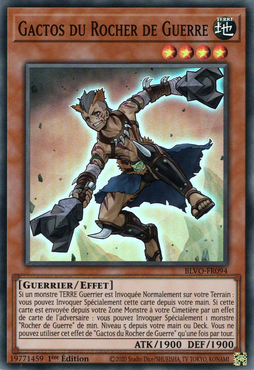 Gactos du Rocher de Guerre : BLVO-FR094 SR