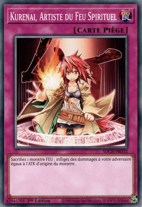Kurenai, Artiste du Feu Spirituel : SDCH-FR032 C