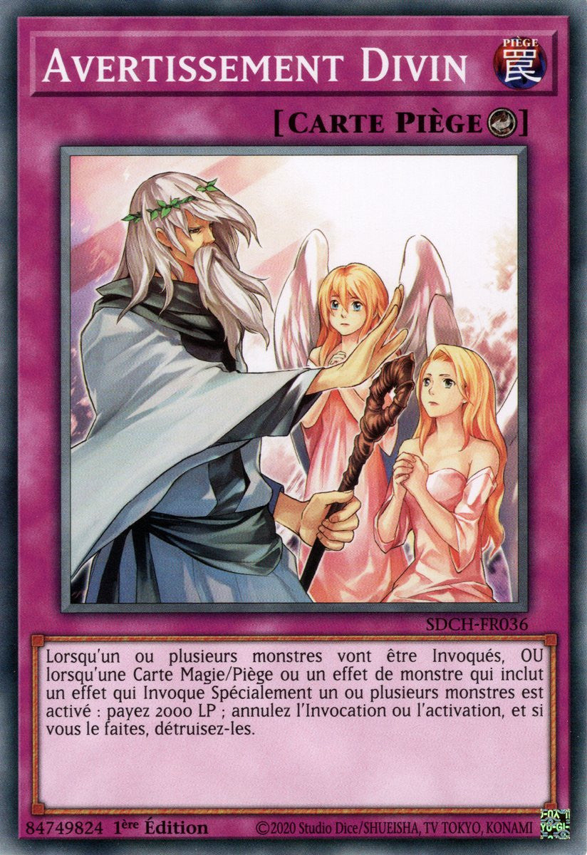 Avertissement Divin : SDCH-FR036 C