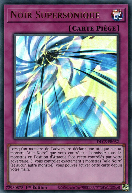 DLCS-FR032 Noir Supersonique (Doré)