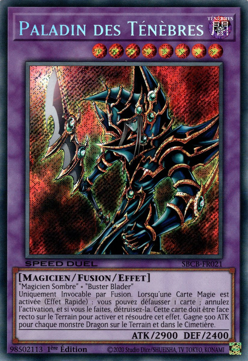 Paladin des Ténèbres : SBCB-FR021 SE (V.2)