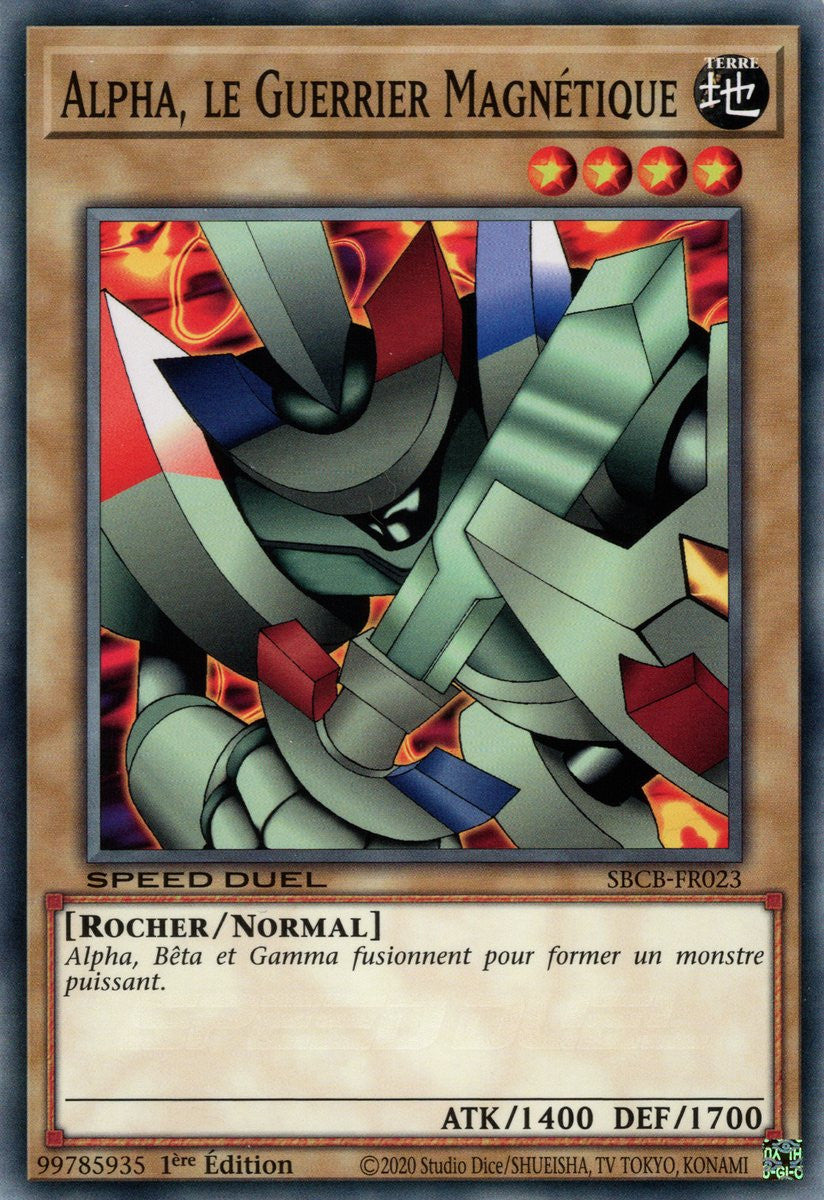 Alpha, le Guerrier Magnétique : SBCB-FR023 C