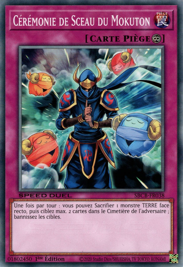 Cérémonie de Sceau du Mokuton : SBCB-FR038 C
