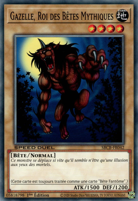 Gazelle, Roi des Bêtes Mythiques : SBCB-FR042 C