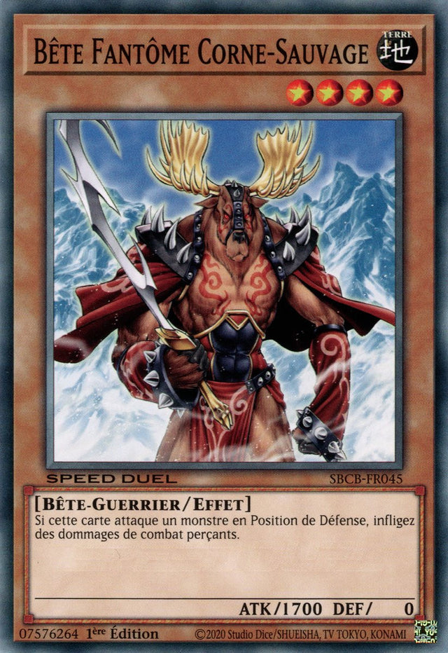 Bête Fantôme Corne-Sauvage : SBCB-FR045 C