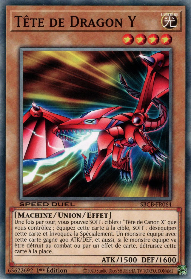 Tête de Dragon Y : SBCB-FR064 C